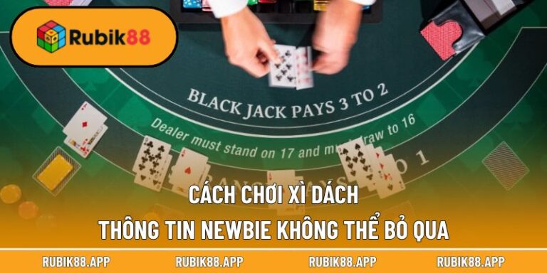 Cách Chơi Xì Dách - Thông Tin Newbie Không Thể Bỏ Qua