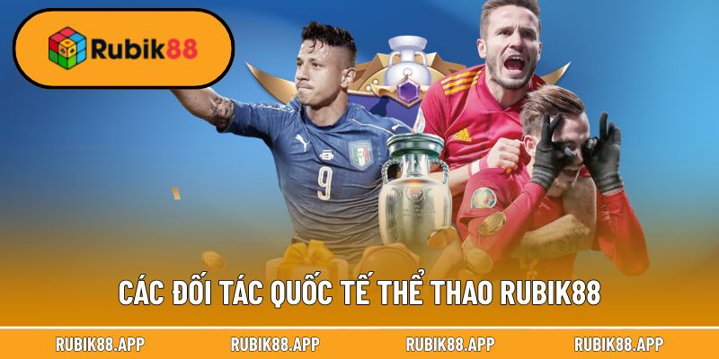 Các đối tác quốc tế cung cấp sản phẩm thể thao Rubik88